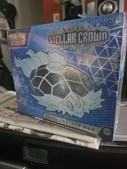 Pokémon TCG Scarlet & Violet SV07 Stellar Crown Elite Trainer Box ETB  Authentic - Image 2