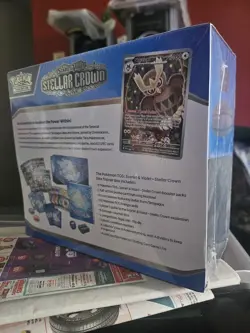 Pokémon TCG Scarlet & Violet SV07 Stellar Crown Elite Trainer Box ETB  Authentic - Image 5