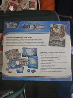 Pokémon TCG Scarlet & Violet SV07 Stellar Crown Elite Trainer Box ETB  Authentic - Image 9