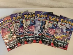 Pokemon TCG: Scarlet and Violet Temporal Forces Packs - Lot Of 6 - Image 3
