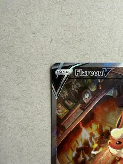 PokÃ©mon TCG Flareon V Sword & Shield SWSH179 Holo Promo Trading Card - Image 2