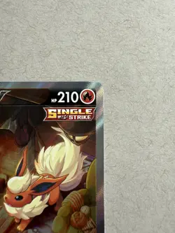 PokÃ©mon TCG Flareon V Sword & Shield SWSH179 Holo Promo Trading Card - Image 3
