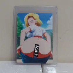 Dragon Ball Android 18 Hentai Card - Image 2