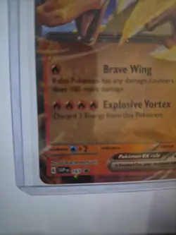 PokÃ©mon TCG Charizard EX 161 Scarlet & Violet Promo Holo Ultra Rare Card - Image 2