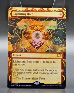 Magic The Gathering MTG Lightning Bolt Strixhaven FOIL #42 - Image 1