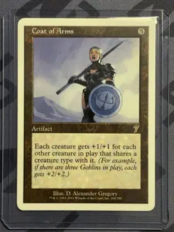 Coat of Arms - 7th Edition - Near Mint - MTG Magic The Gathering TCG - Image 1