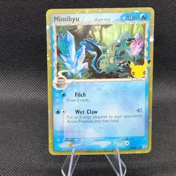 Pokemon Mimikyu Delta Species Sword & Shield Celebrations Promo Card #SWSH136 - Image 1
