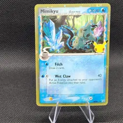 Pokemon Mimikyu Delta Species Sword & Shield Celebrations Promo Card #SWSH136 - Image 1