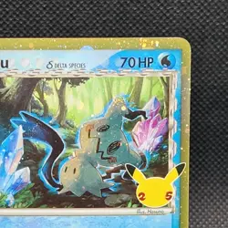 Pokemon Mimikyu Delta Species Sword & Shield Celebrations Promo Card #SWSH136 - Image 3