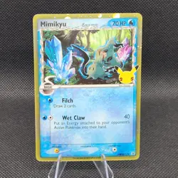Pokemon Mimikyu Delta Species Sword & Shield Celebrations Promo Card #SWSH136 - Image 1