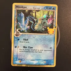 Pokemon Mimikyu Delta Species Sword & Shield Celebrations Promo Card #SWSH136 - Image 1