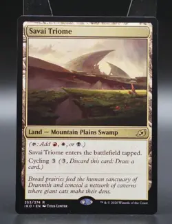 Magic The Gathering MTG Savai Triome Ikoria  #253 - Image 1