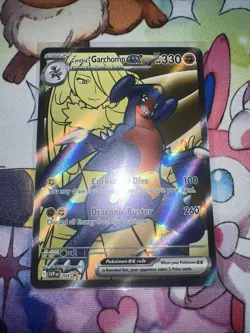 Cynthia's Garchomp EX SVP 204 Pokemon TCG Black Star Promo Full Art NM/Mint - Image 1