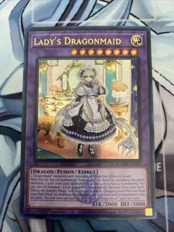 Yugioh! Lady's Dragonmaid - BLMM-EN049 - Ultra Rare - 1st Edition Near Mint, Eng - Image 1