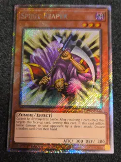 Yugioh Spirit Reaper (Platinum Secret Rare) RA03-EN122 Quarter Century Bonanza - Image 1