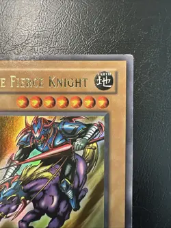 1st Edition Gaia The Fierce Knight LOB-006 Yugioh NM - Image 3
