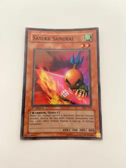 Yugioh! Sasuke Samurai PGD-015 Super Rare 1st Edition MP - Image 1