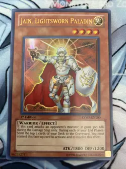 Yugioh Jain, Lightsworn Paladin RYMP-EN100 Ultra Rare NM 1st ed - Image 1