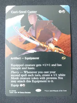Cori-Steel Cutter Borderless - TDM - Mtg Card #11P - Image 3