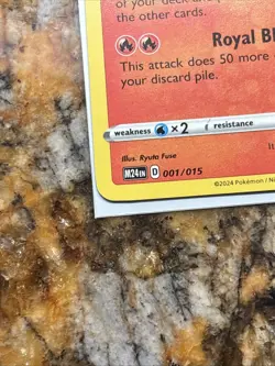 Charizard 2025  McDonald’s Happy Meal Pokemon Promo Card M24  001/015 NM - Image 6