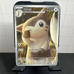 Furret 168/159 SV09: Journey Together Illustration Rare Pokemon TCG Card NM/M - Image 3