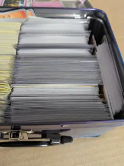 Lunch Box With 1, 000 Pokémon Cards 100 Rare Over 40 Halo 13 Promo no duplicate - Image 13