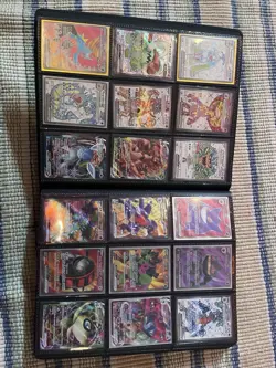 400+ cards pokemon binder collection scarlet violet/sword and shield era - Image 4