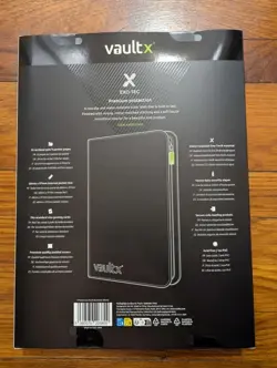 Vault X Black 9 Pocket Exo Tec Zip Binder Pokemon Cards - Image 3