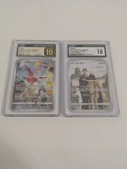Pokemon Japanese Hoothoot Character Rare/Latias AR Rare CGC Graded Holo Cards - Image 5