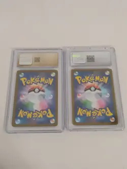 Pokemon Japanese Hoothoot Character Rare/Latias AR Rare CGC Graded Holo Cards - Image 8