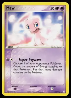 Mew 111/110 Promo Miscellaneous Cards & Products Pokémon Card - Image 1