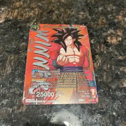 SS4 Son Goku Rapid Reversal WINNER STAMP Foil Dragon Ball Super Card Game | LP - Image 4