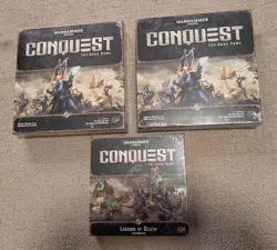 Warhammer 40k Conquest Card Game Sealed 2 Core Sets + Legions Of Death Exp (OOP) - Image 5