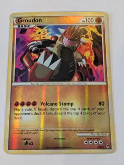 Groudon 6/95 Reverse Holo Rare Pokemon TCG Call of Legends 2011 Card VLP/NM - Image 13