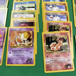 Vintage Card Lot Pokemon TCG 1st Editions Gym Heroes Neo Destiny Genesis Dark - Image 8