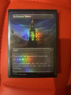Reliquary Tower (Borderless) - Commander Masters - FOIL - Image 1
