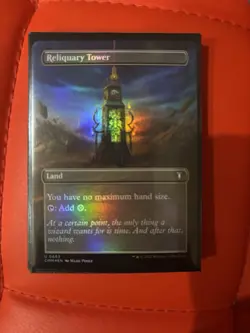 Reliquary Tower (Borderless) - Commander Masters - FOIL - Image 2