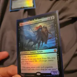 FOIL BLOODTHIRSTY CONQUEROR Foundations FDN Magic MTG NM CARD - Image 2