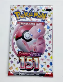 NEW Pokemon 151 Booster Pack – English – 10 Cards – Factory Sealed - Image 3