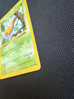 Pokemon Weedle 69/102 1st Edition Shadowless Base Set Card Unplayed Near Mint - Image 16