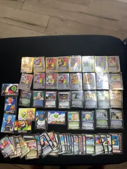 2001 Dragon Ball Z TCG Battle Simulator Score Cards DBZ Lot 65, 27 Hoils - Image 1
