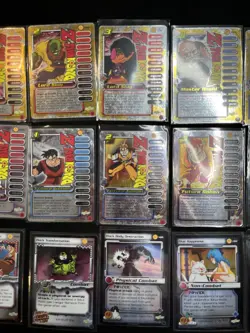 2001 Dragon Ball Z TCG Battle Simulator Score Cards DBZ Lot 65, 27 Hoils - Image 12