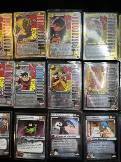 2001 Dragon Ball Z TCG Battle Simulator Score Cards DBZ Lot 65, 27 Hoils - Image 3