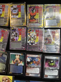 2001 Dragon Ball Z TCG Battle Simulator Score Cards DBZ Lot 65, 27 Hoils - Image 4