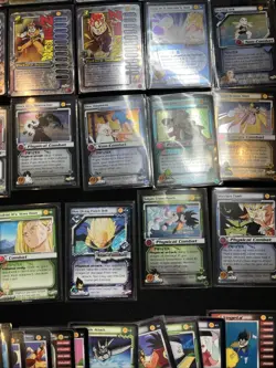 2001 Dragon Ball Z TCG Battle Simulator Score Cards DBZ Lot 65, 27 Hoils - Image 7