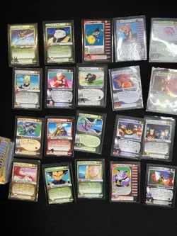 2001 Dragon Ball Z TCG Battle Simulator Score Cards DBZ Lot 65, 27 Hoils - Image 8