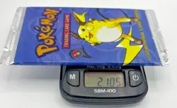 Pokemon Cards - Sealed Base 2 Set Booster Pack - Raichu - 21.05g - 21.12g - Image 3