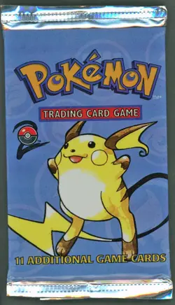 Pokemon Cards - Sealed Base 2 Set Booster Pack - Raichu - 21.05g - 21.12g - Image 6