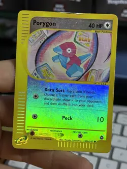 Porygon 103b/147 Aquapolis 2002 Reverse Holo Alt Pokémon Card TCG - Image 3