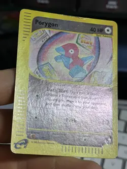 Porygon 103b/147 Aquapolis 2002 Reverse Holo Alt Pokémon Card TCG - Image 6